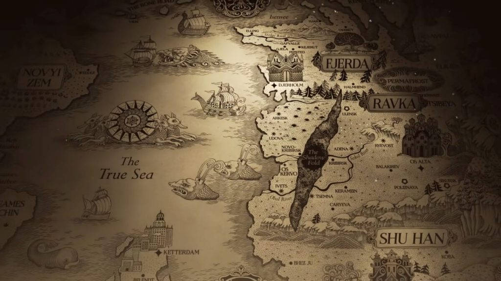 Shadow And Bone Grishaverse Map Background