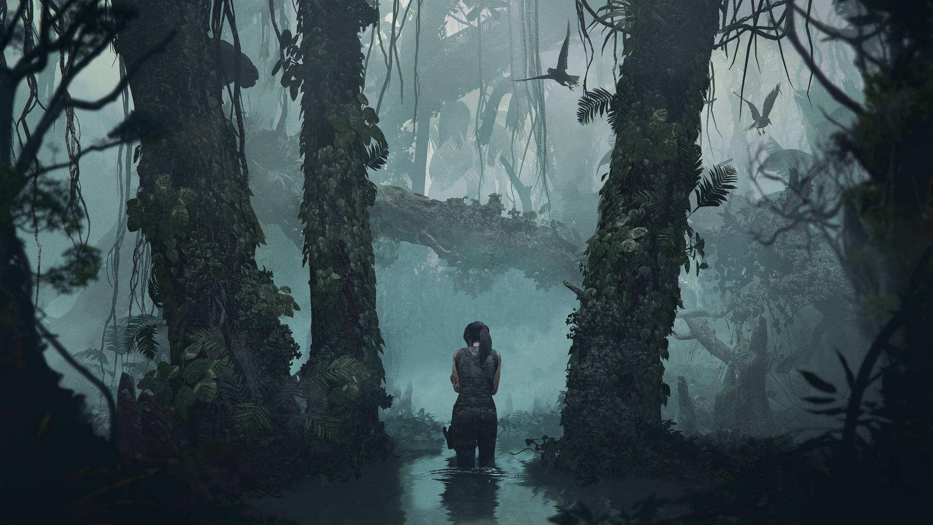 Shadow Of The Tomb Raider Dark Jungle Lake