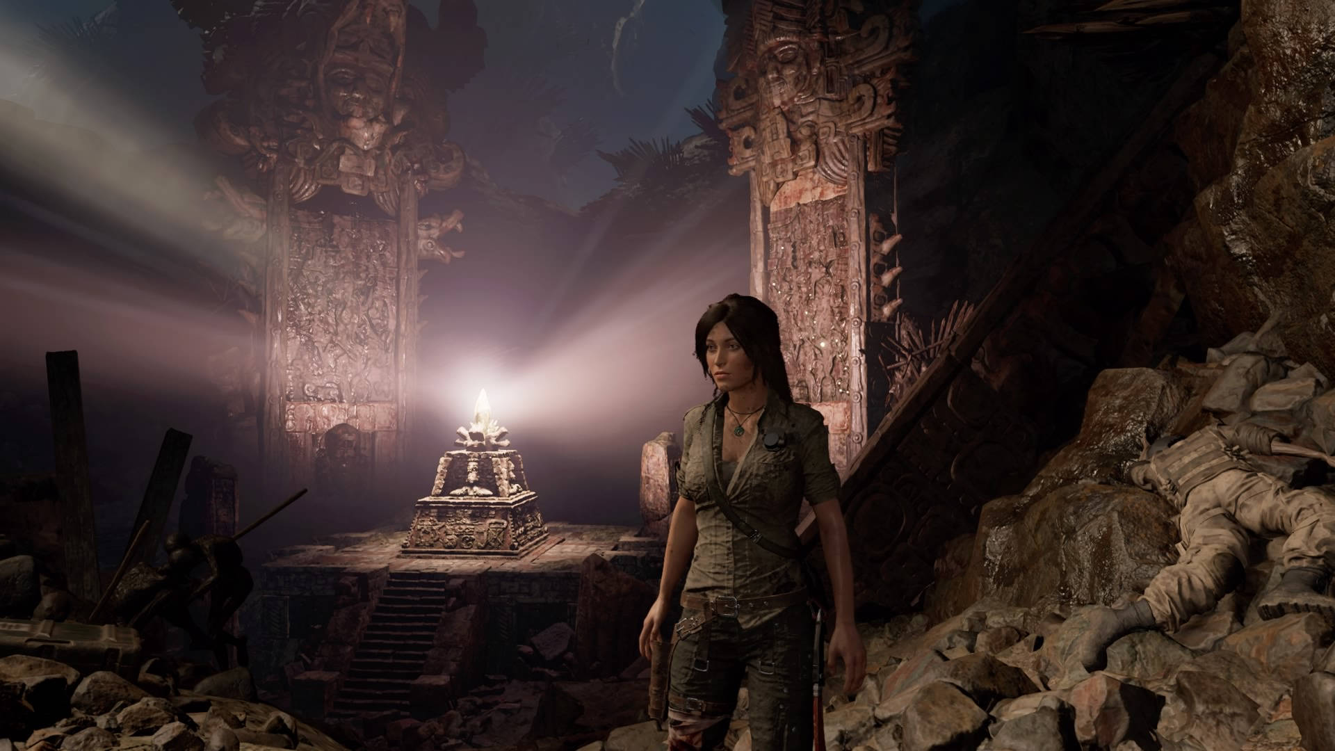 Shadow Of The Tomb Raider Glowing Emblem