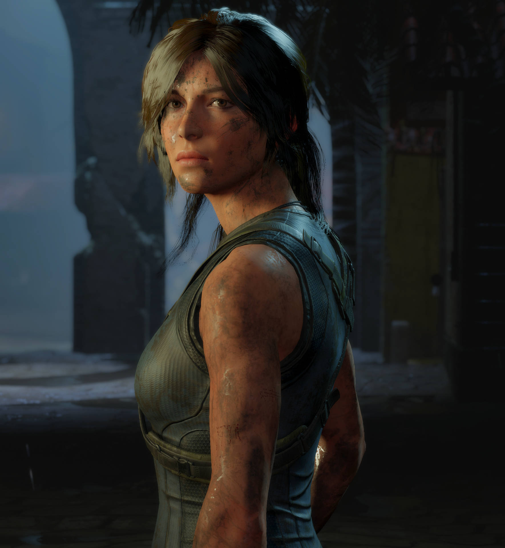 Shadow Of The Tomb Raider Lady Croft Background
