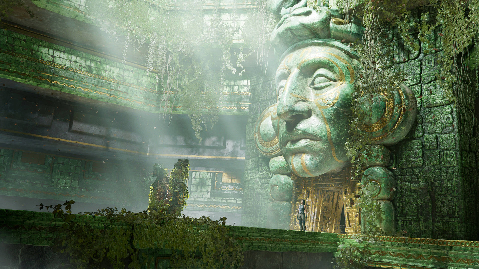 Shadow Of The Tomb Raider Mayan Pedestal Background