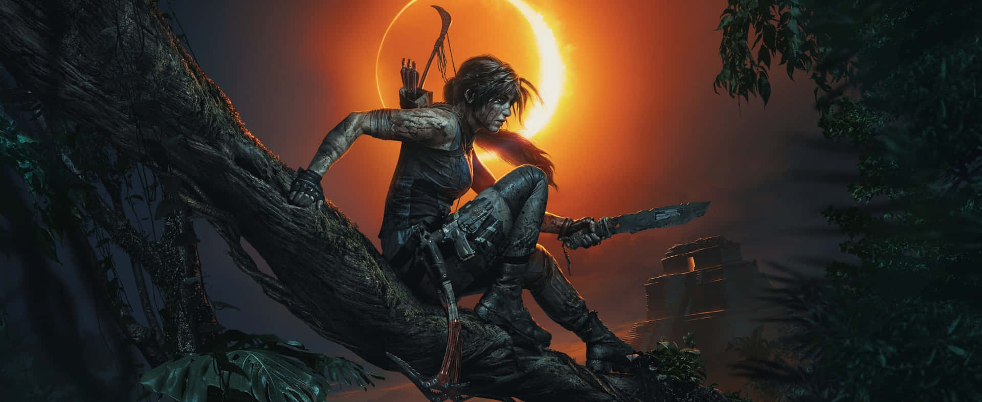 Shadow Of The Tomb Raider Ultra Wide Gaming Background
