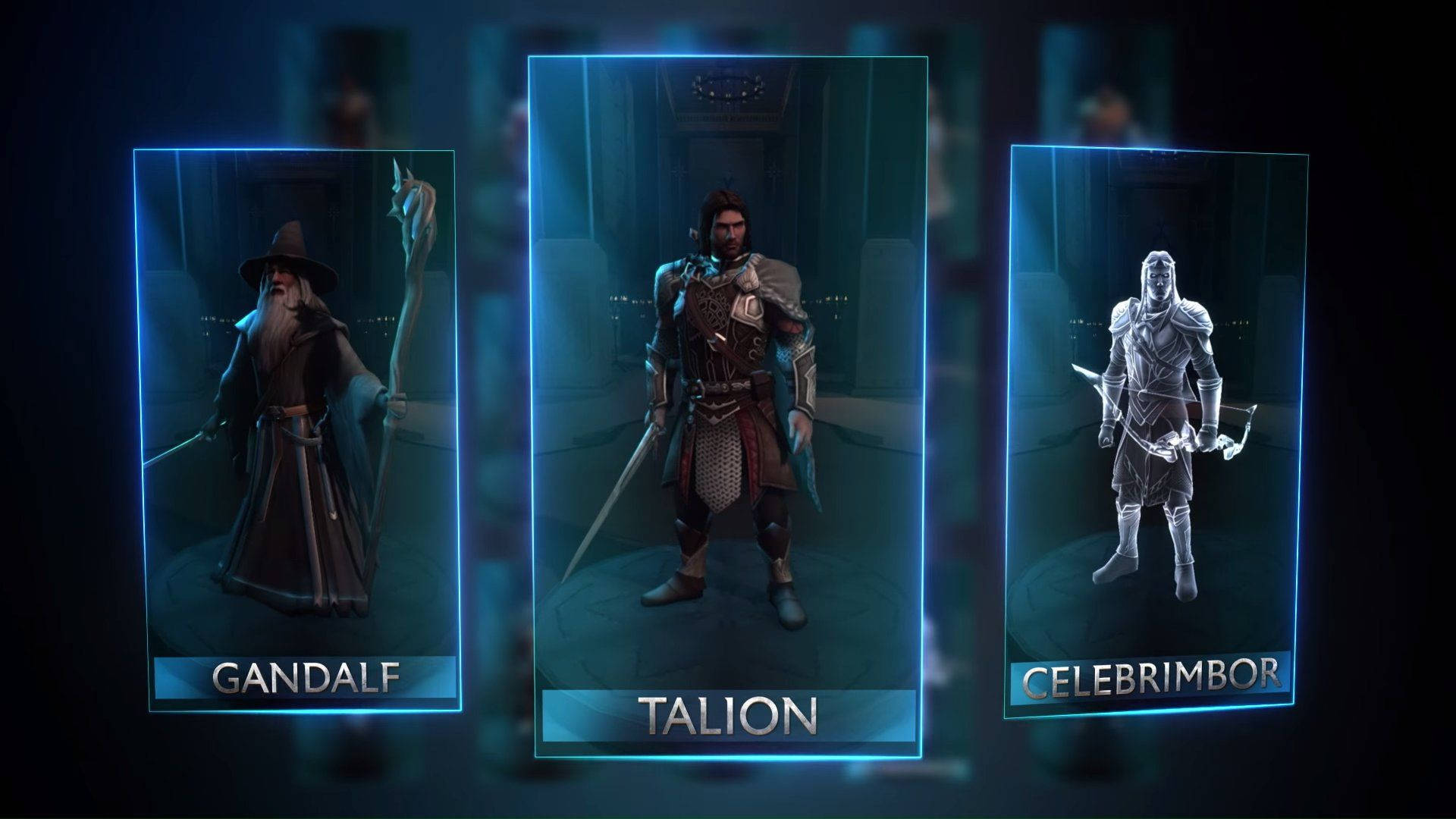 Shadow Of War Game Character Selection