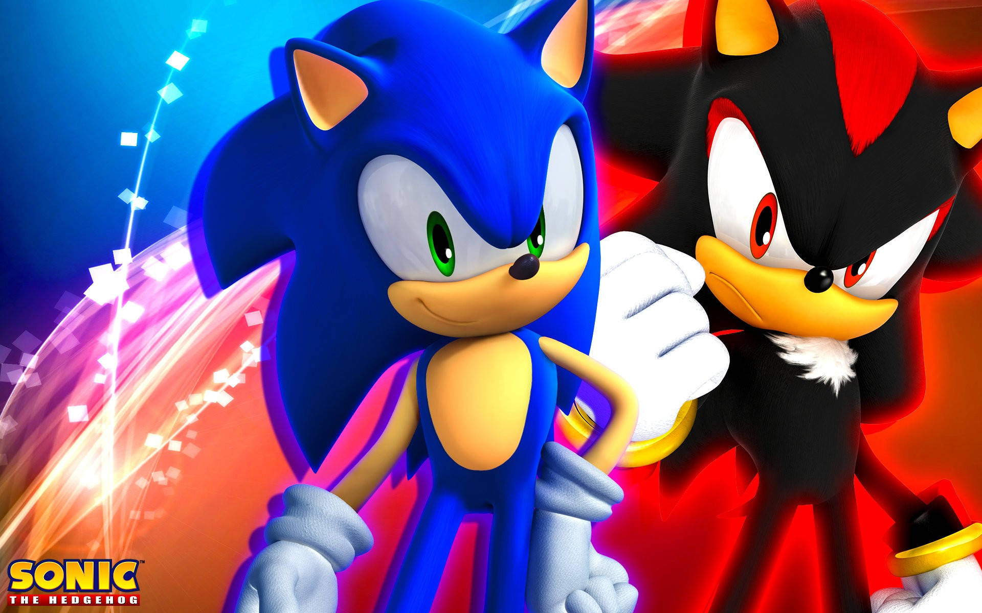 Shadow The Hedgehog And Sonic Background