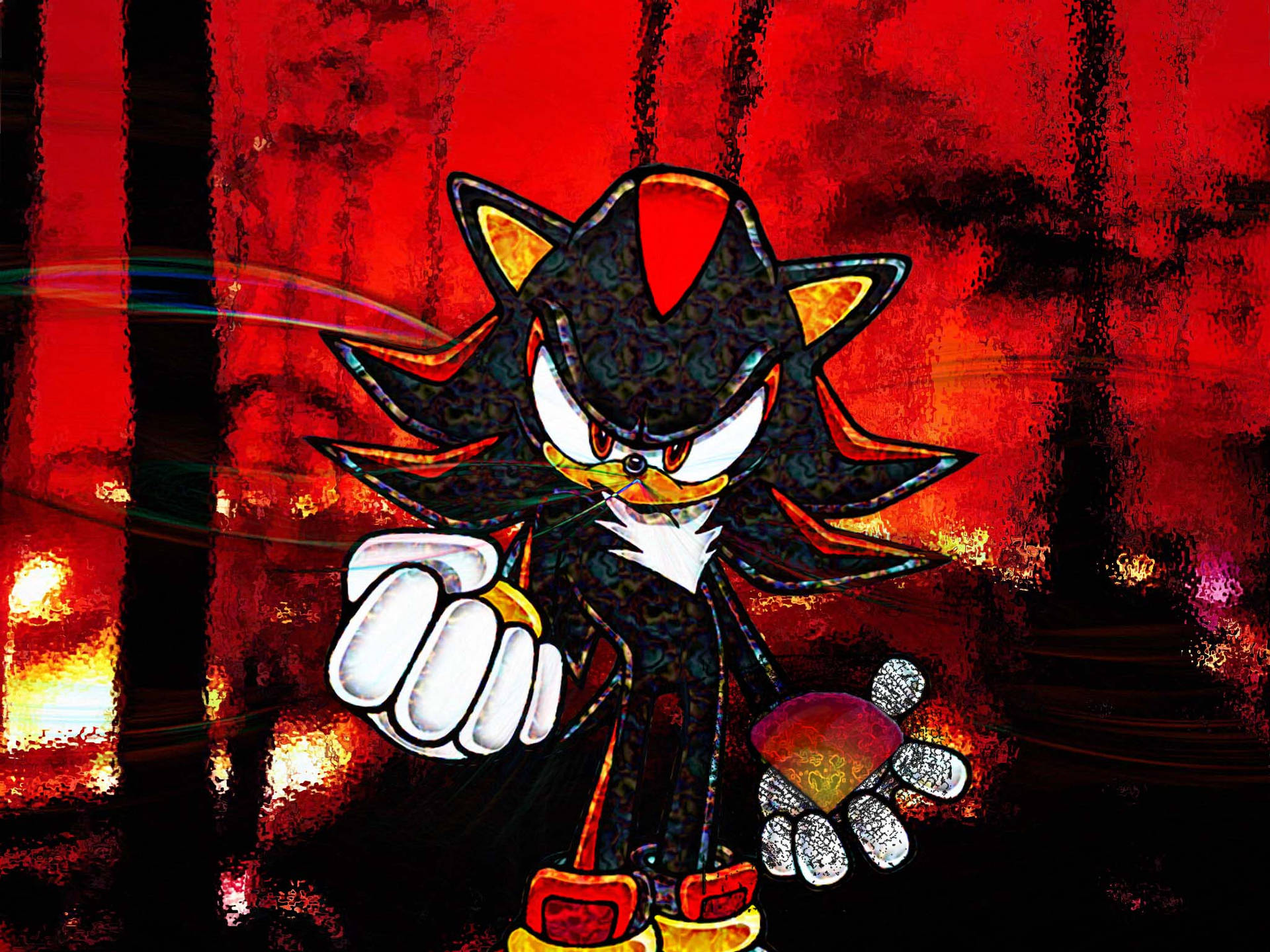 Shadow The Hedgehog Fanart Background