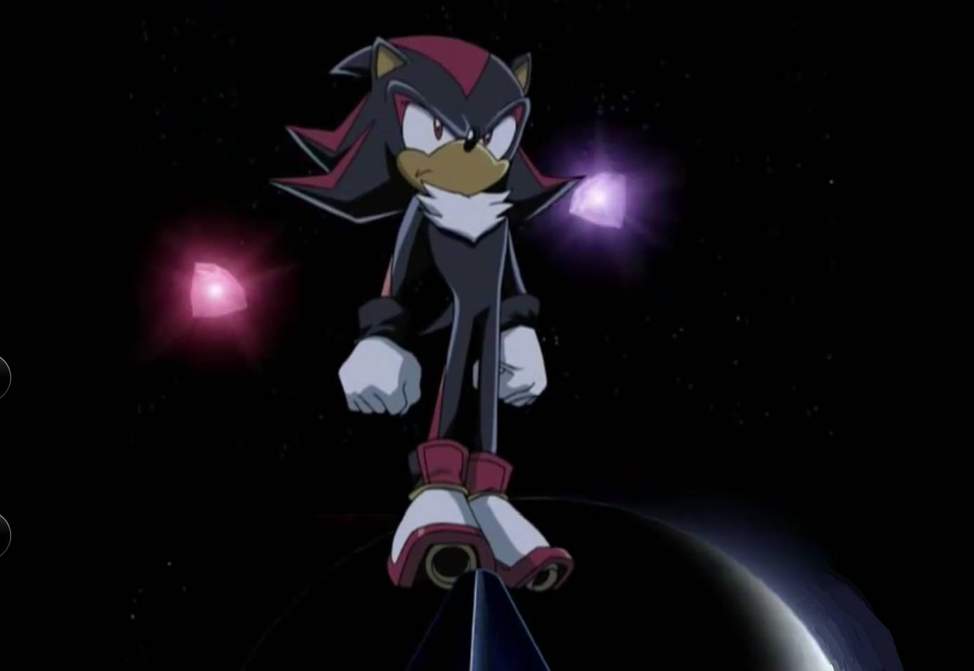 Shadow The Hedgehog Pink Purple Diamonds Background