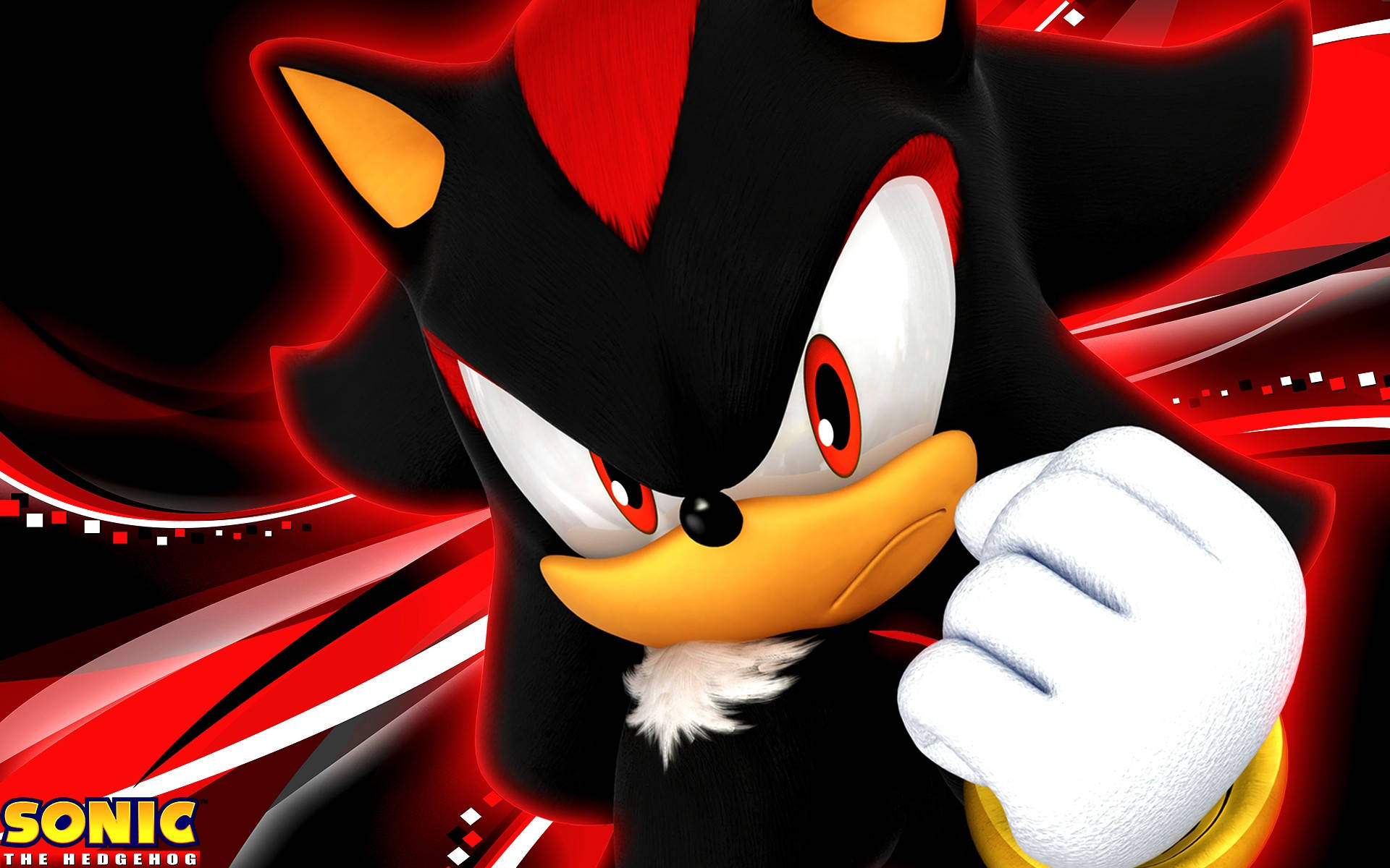 Shadow The Hedgehog Poster Background