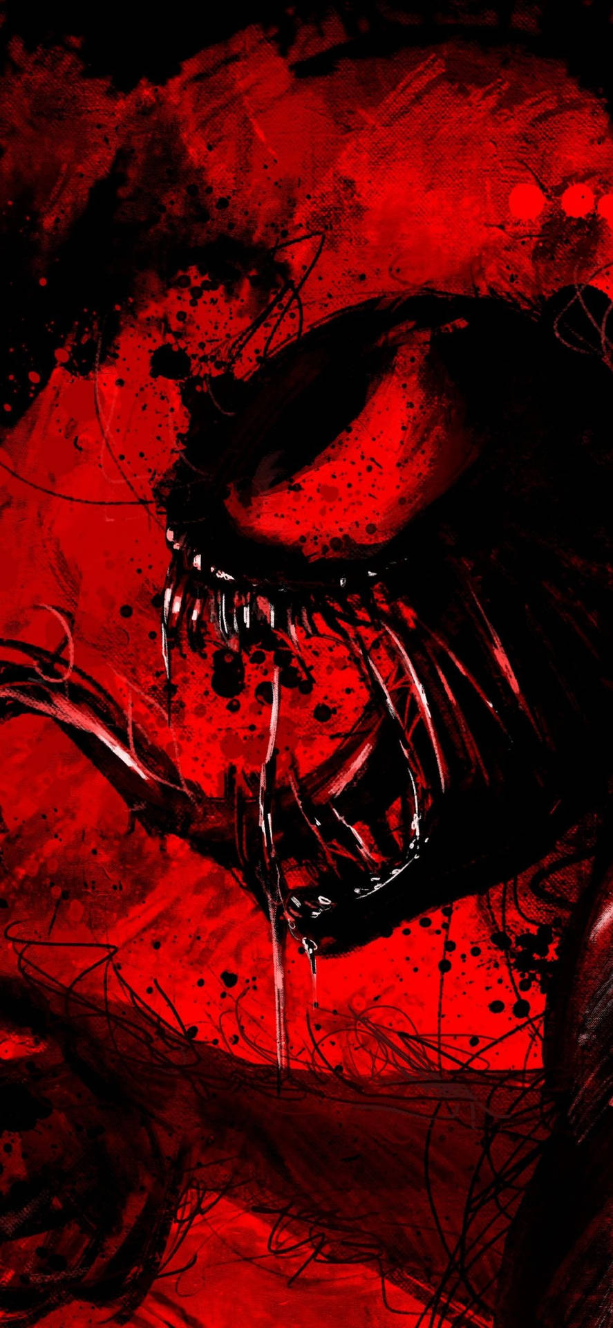 Shadow Venom Iphone Background