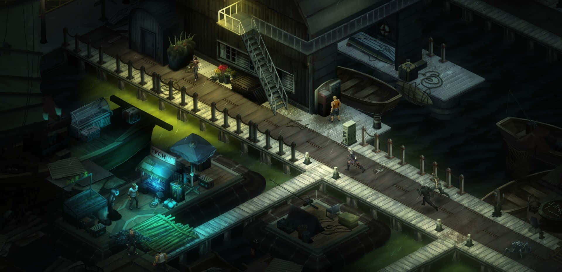Shadowrun Is A Cyberpunk/fantasy Role-playing Game Set In A Dystopian Future. Background