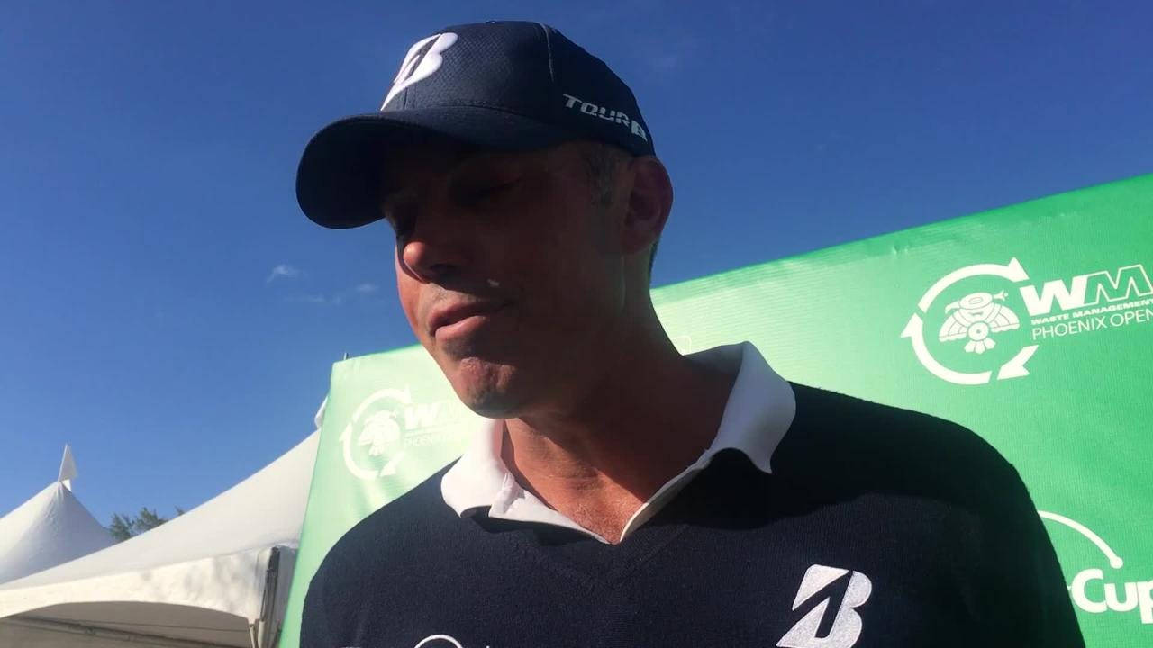 Shadows On Matt Kuchar Face Background