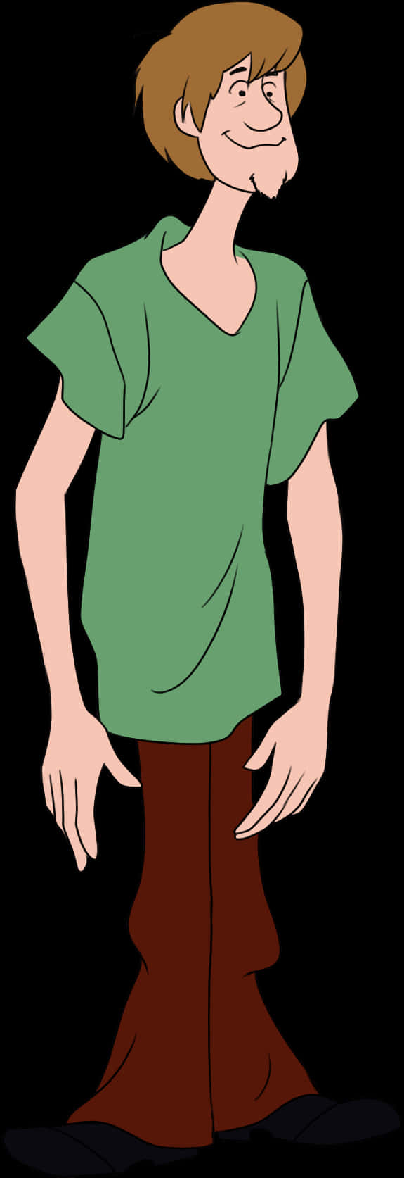 Shaggy Rogers, A Lovable Team Member Of Scooby Doo. Background