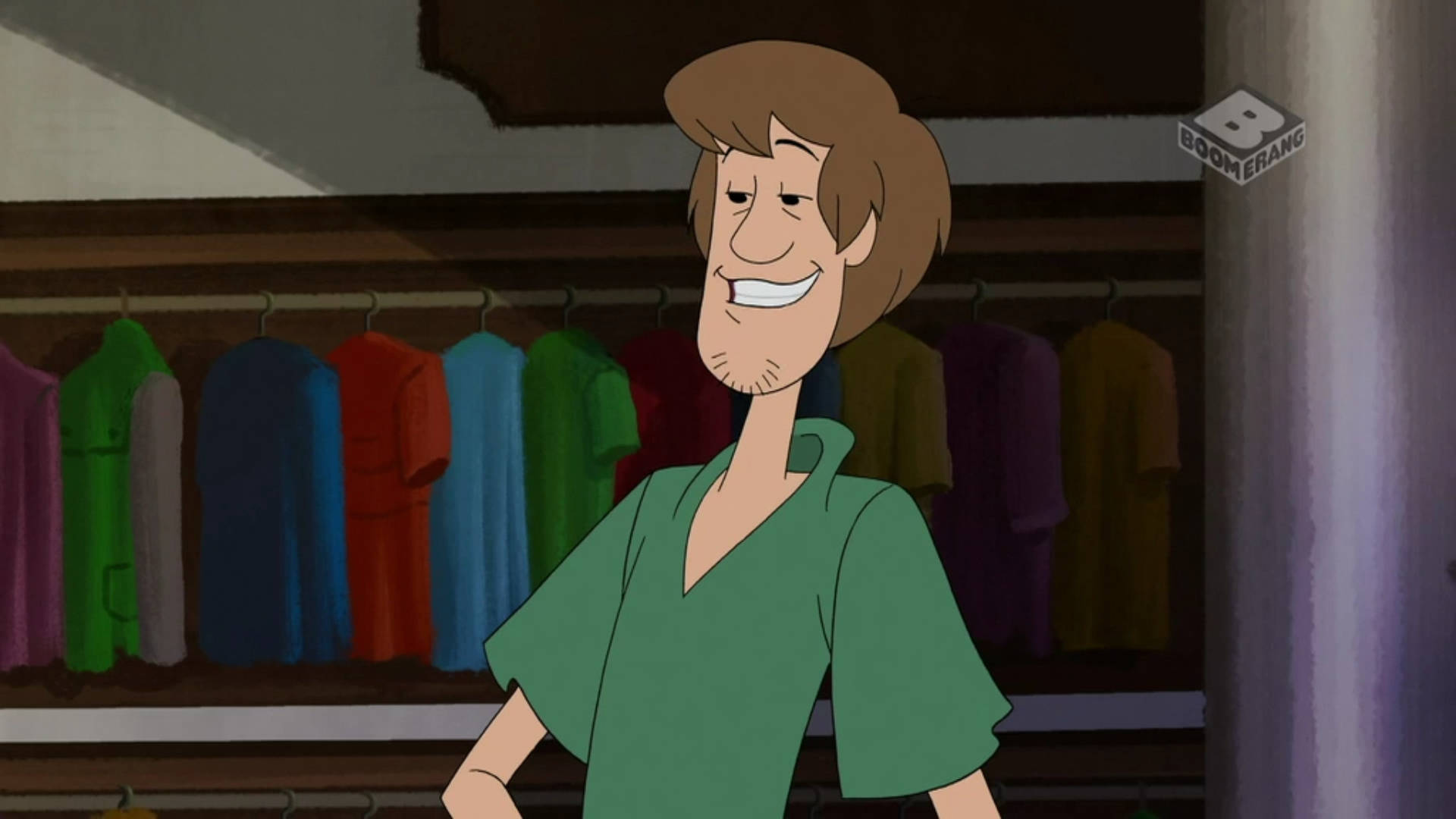 Shaggy, The Nostalgic 80s Cartoon Figure