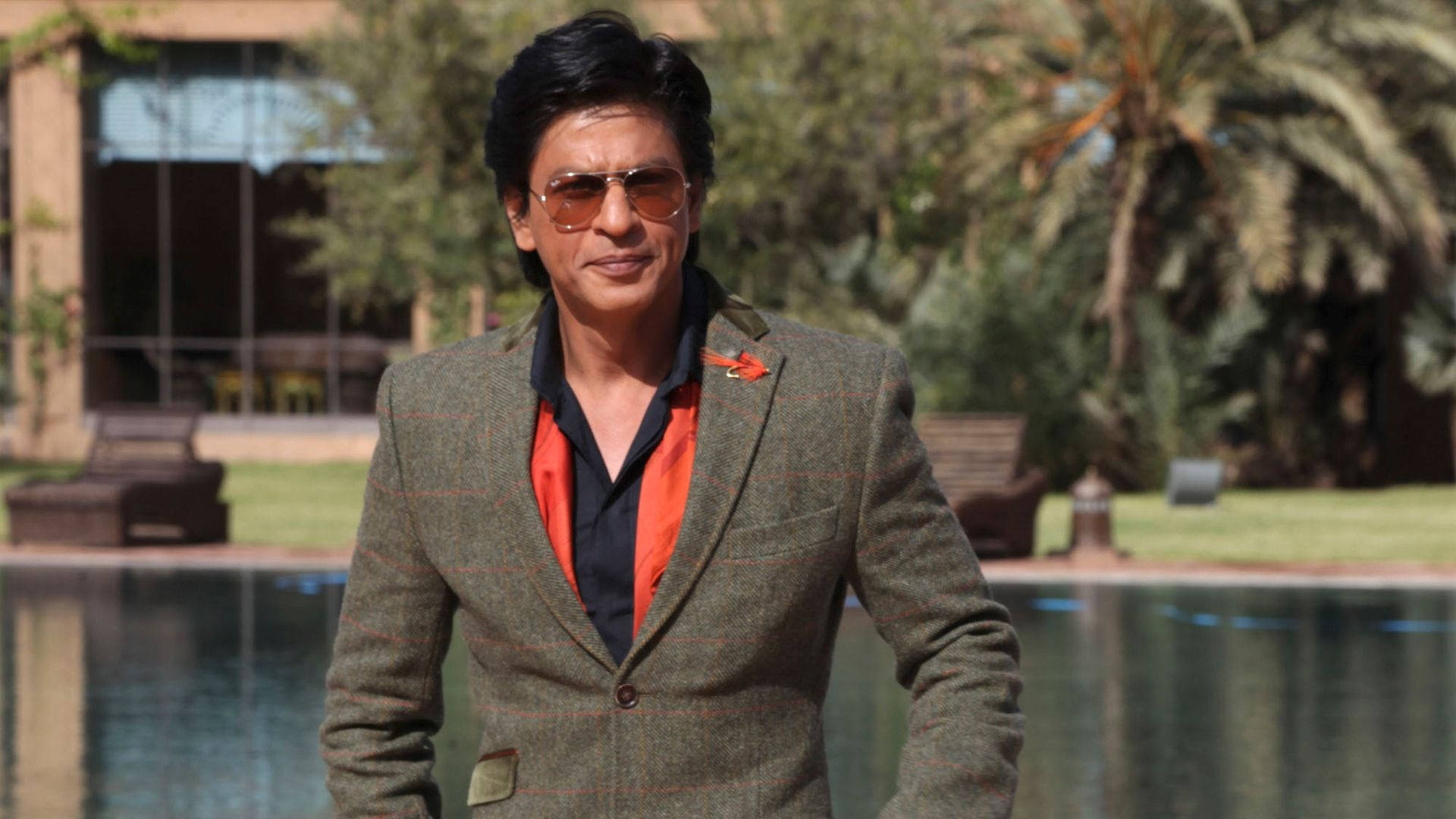 Shah Rukh Khan At Marrakech Festival Background