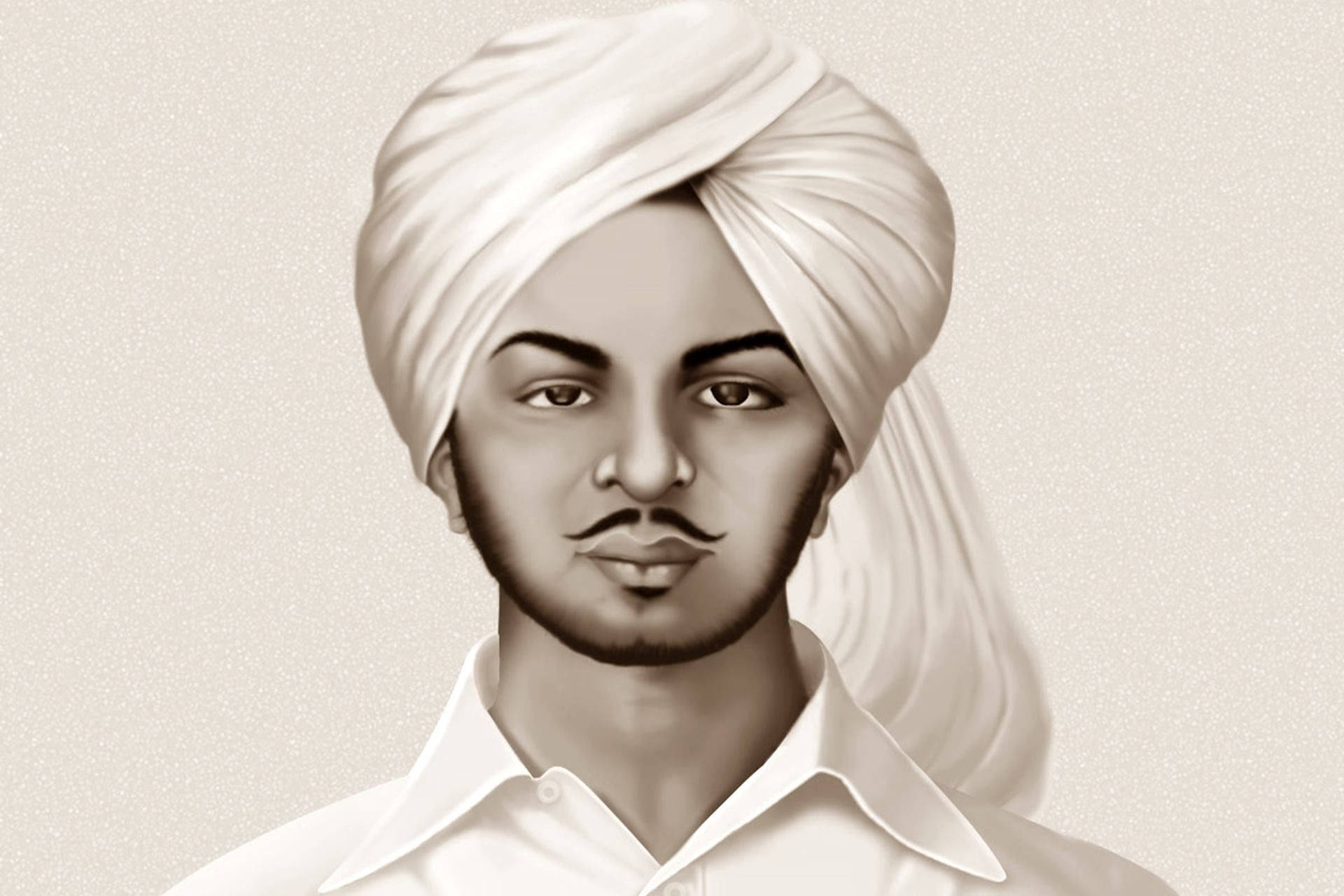 Shaheed Bhagat Singh Dull Poster Background