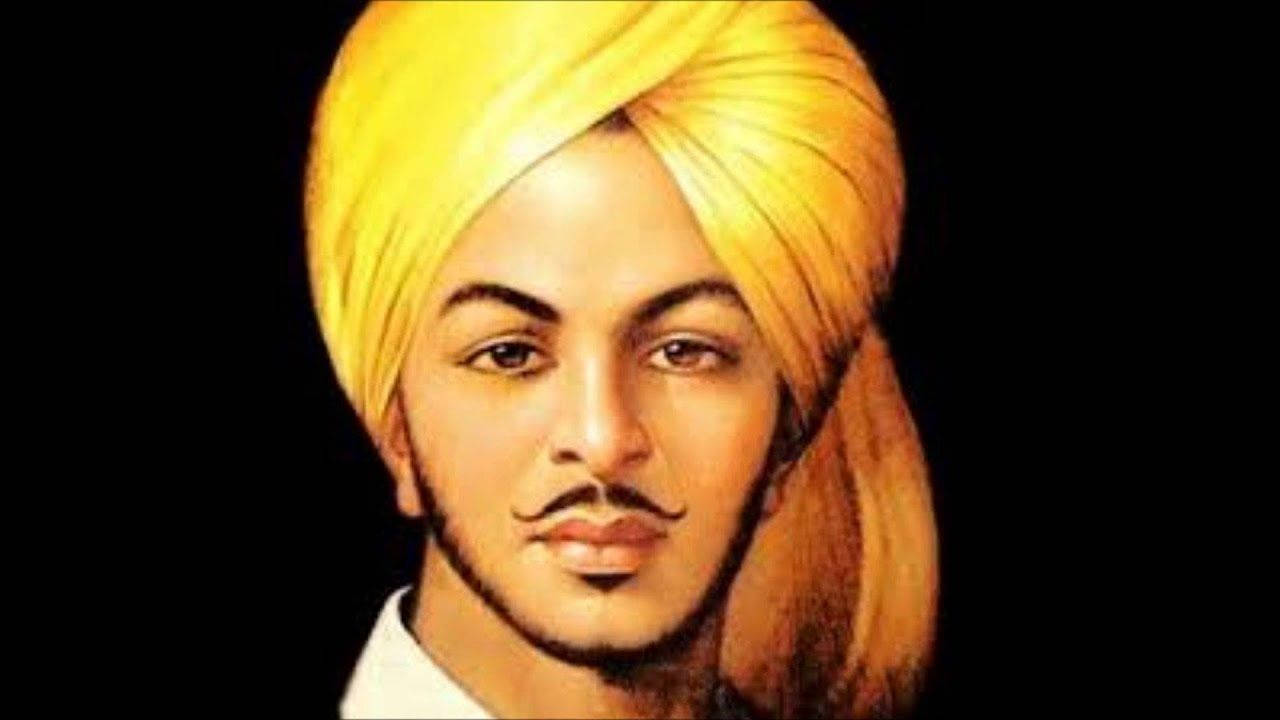 Shaheed Bhagat Singh Renaissance Look Background