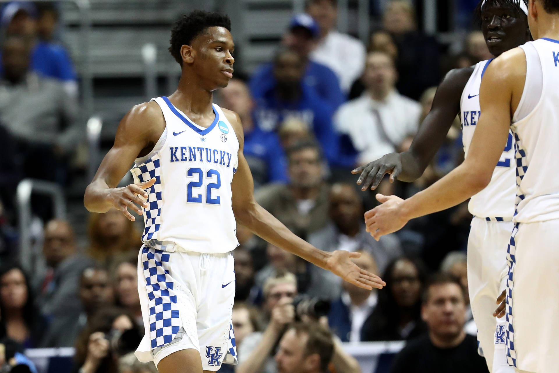 Shai Gilgeous Alexander 2018 Ncaa Men's Basketball Background