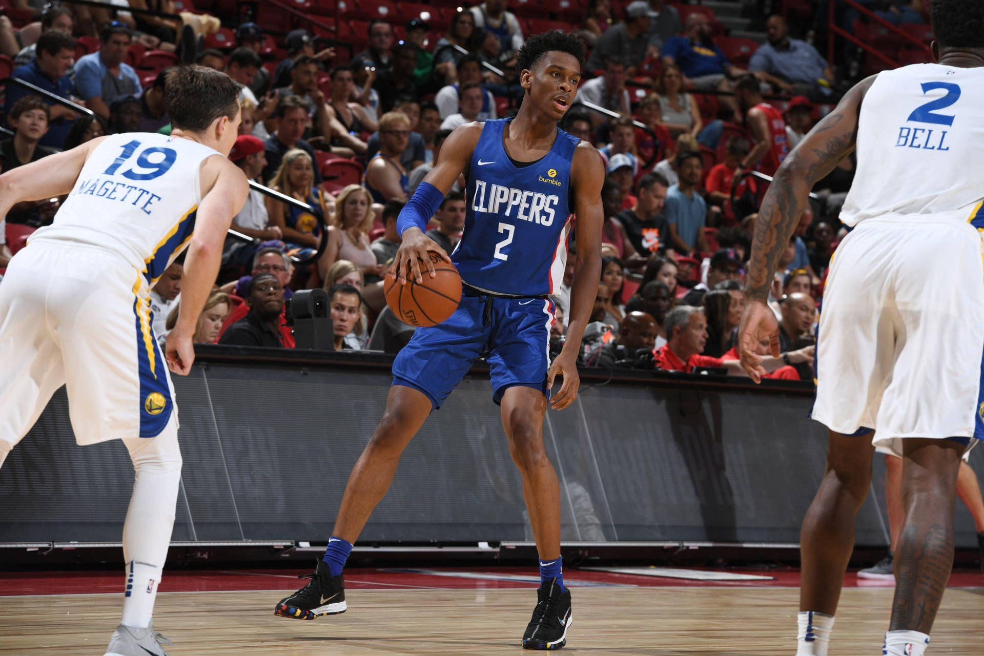 Shai Gilgeous Alexander Clippers Vs. Warriors Las Vegas