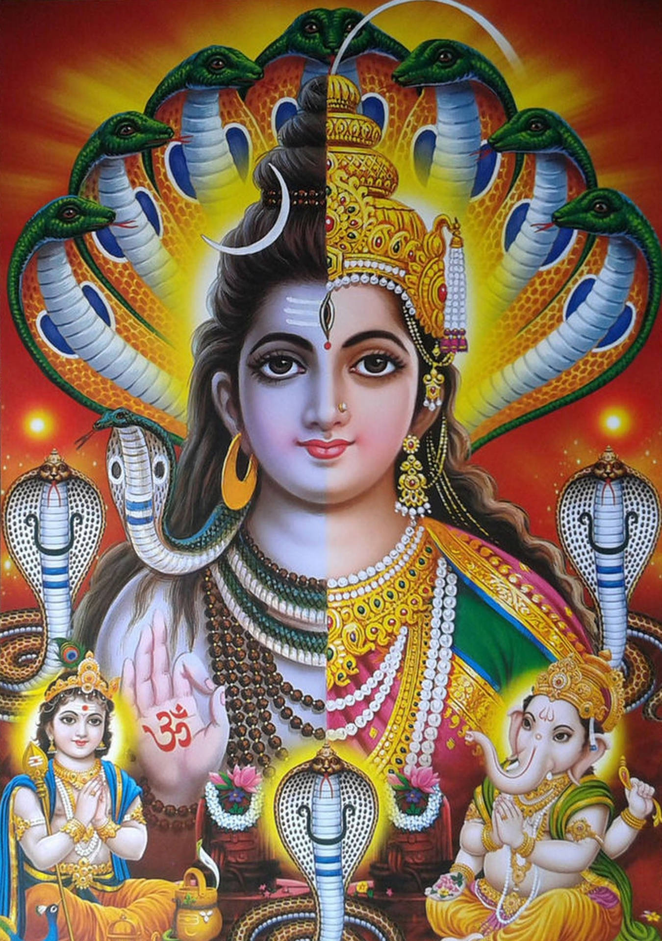 Shakti Deity Dualism Background