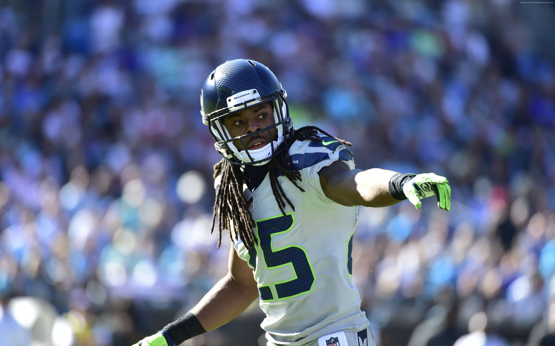 Shallow Focus Seattle Seahawks Sherman Background