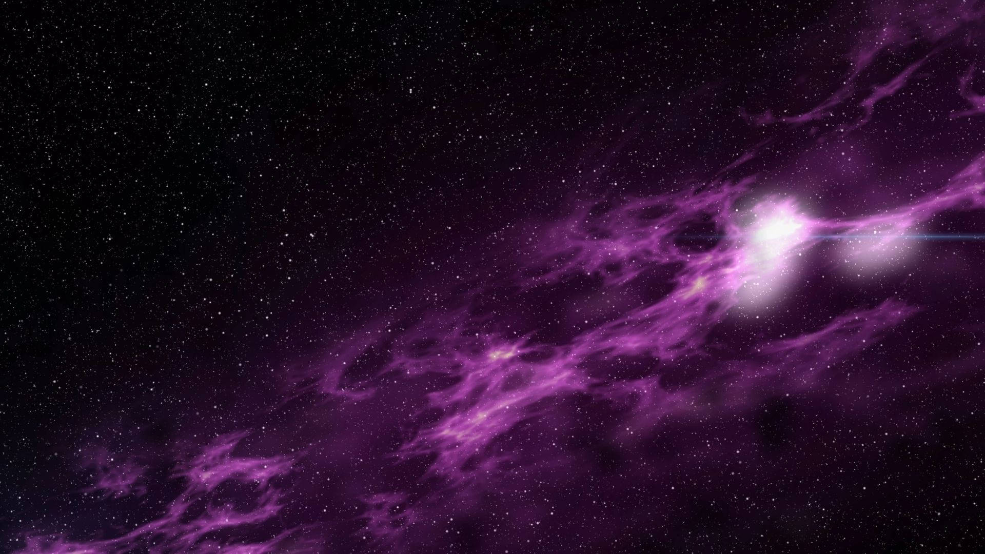 Shallow Purple Galaxy Background Background