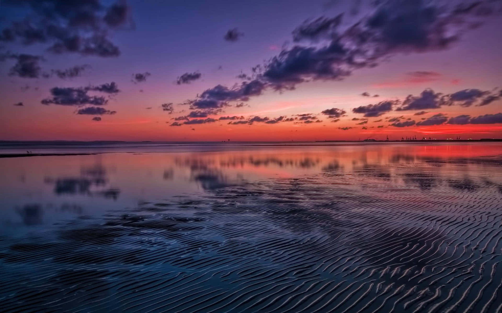 Shallow Water And Sand Ripples