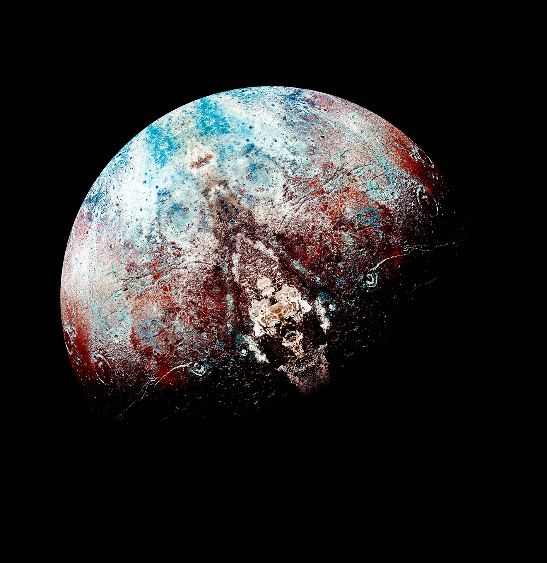 Shaman Engraved Planet Background