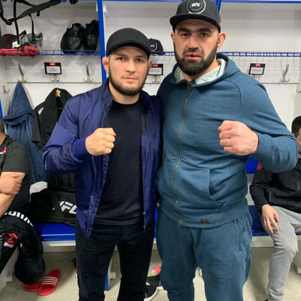 Shamil Abdurakhimov And Khabib Nurmagomedov