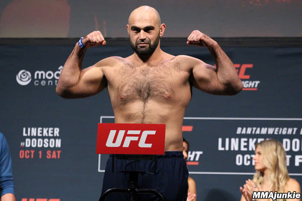Shamil Abdurakhimov At Pre-bout Weigh-in