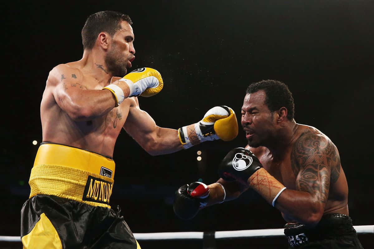 Shane Mosley Brutal Face Punch