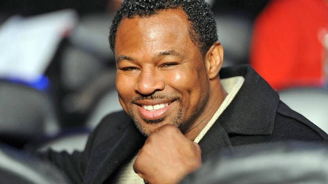 Shane Mosley Getting In Car Background