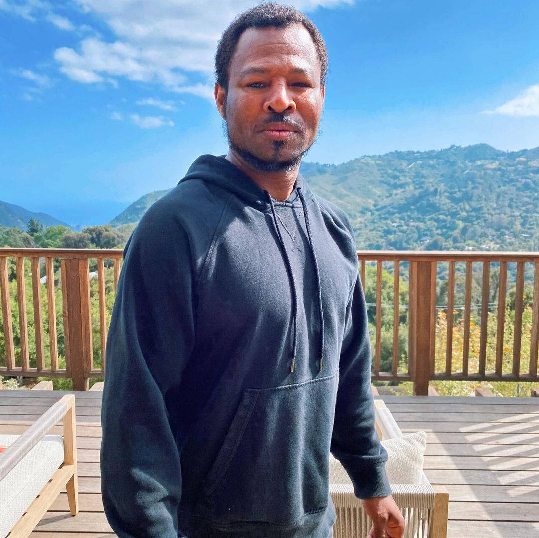 Shane Mosley Posing In Jacket