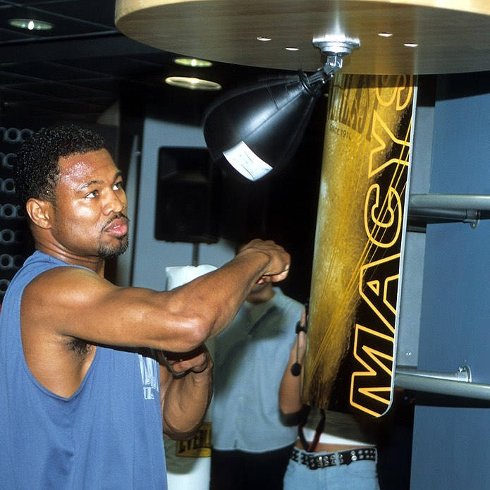 Shane Mosley Punch Training Background