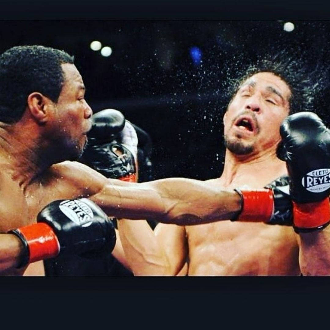 Shane Mosley Punching Background