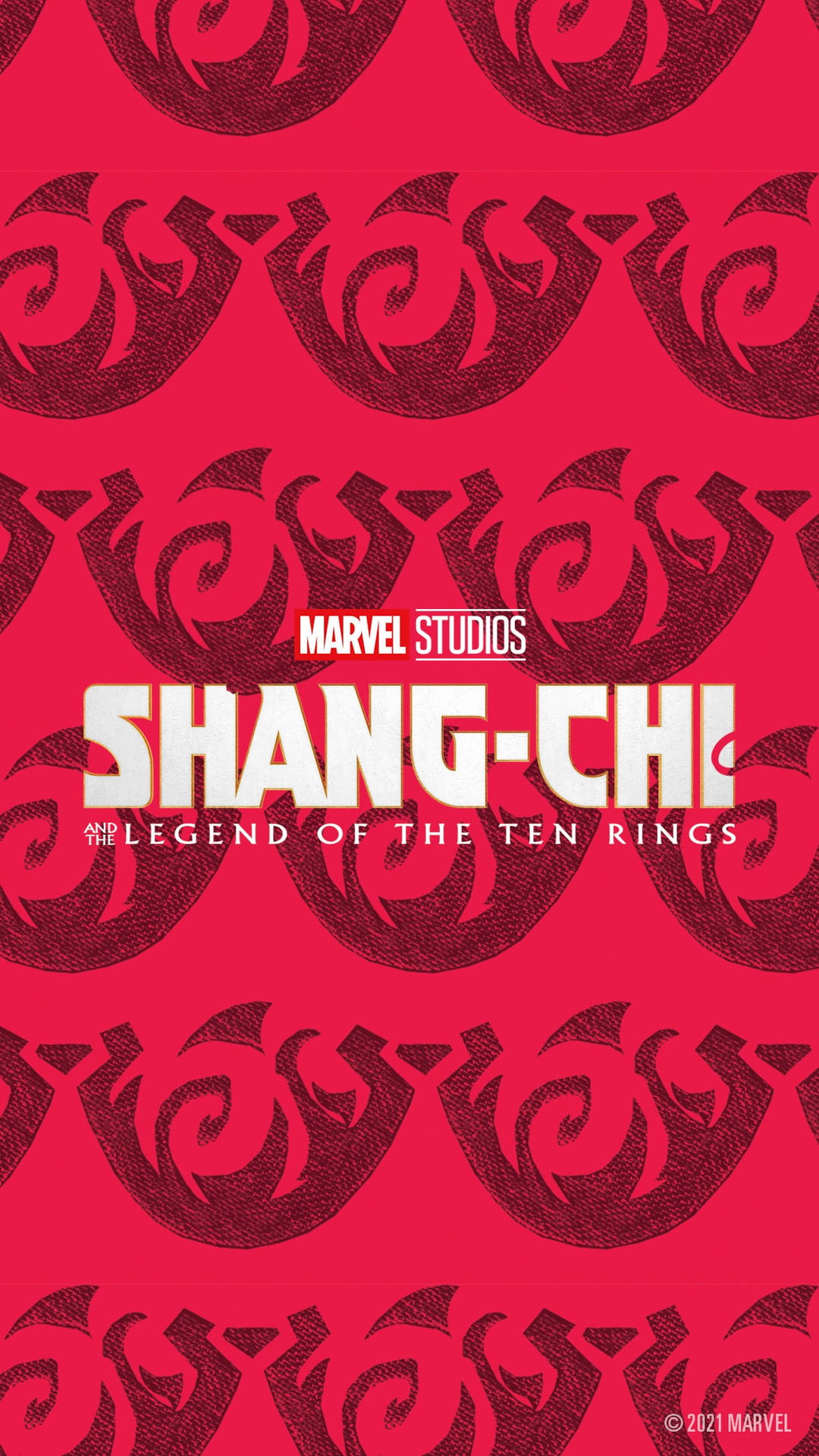 Shang-chi Flames Official Poster Background