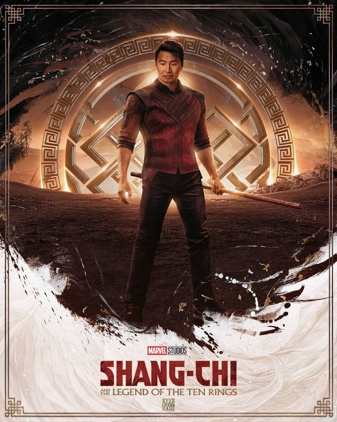 Shang-chi Solo Poster Art Background