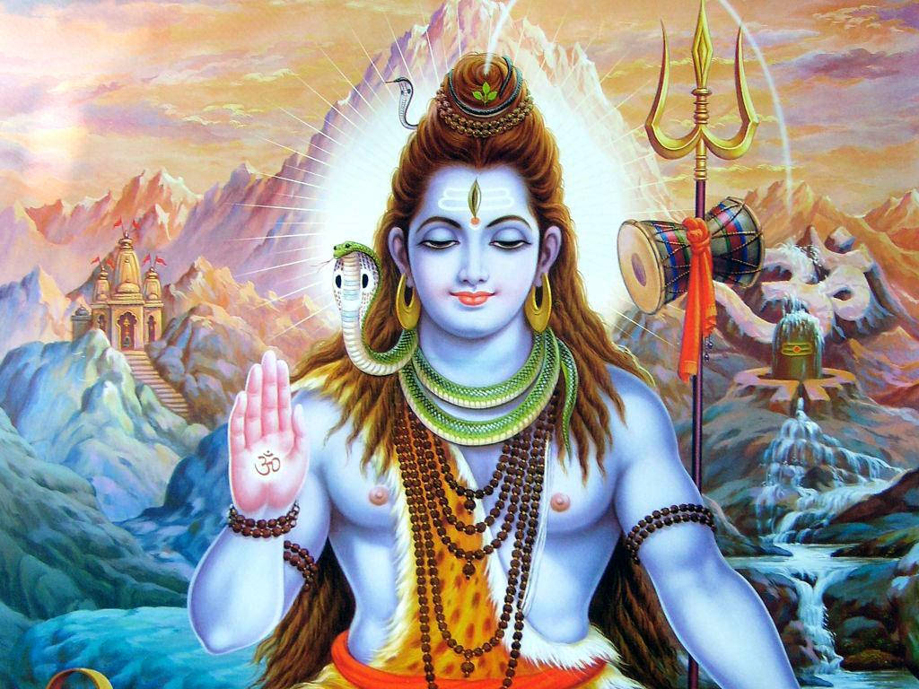 Shankar Bhagwan Shiva With Palm Out