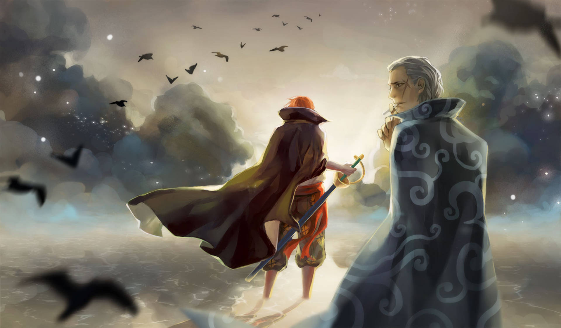 Shanks And Beckman Journey Background