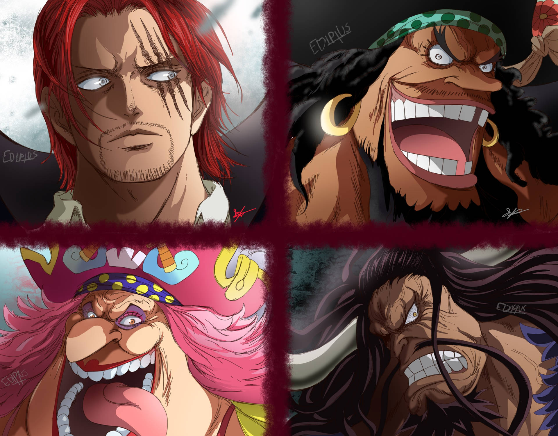 Shanks And The Emperors Background