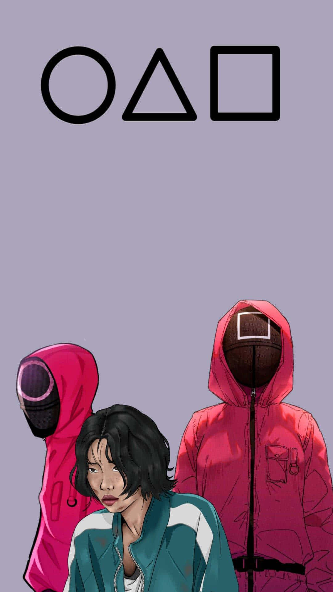 Shapes Squid Game Pfp Background