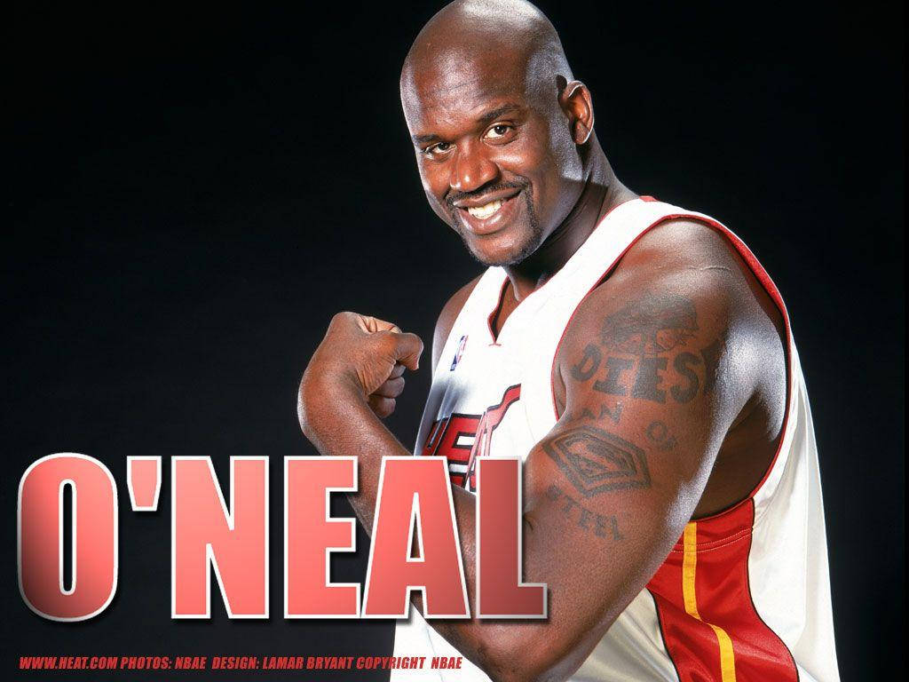 Shaquille O'neal Black Background Background
