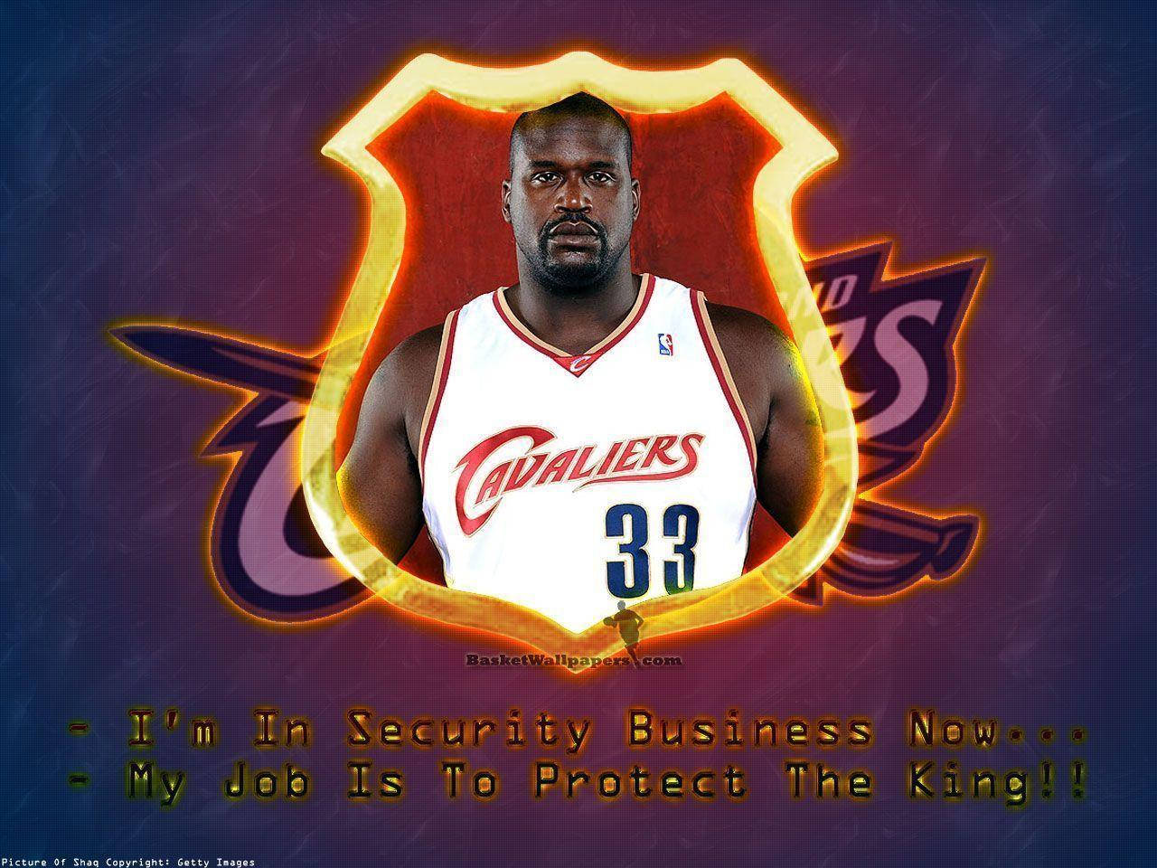 Shaquille O'neal Cleveland Cavaliers