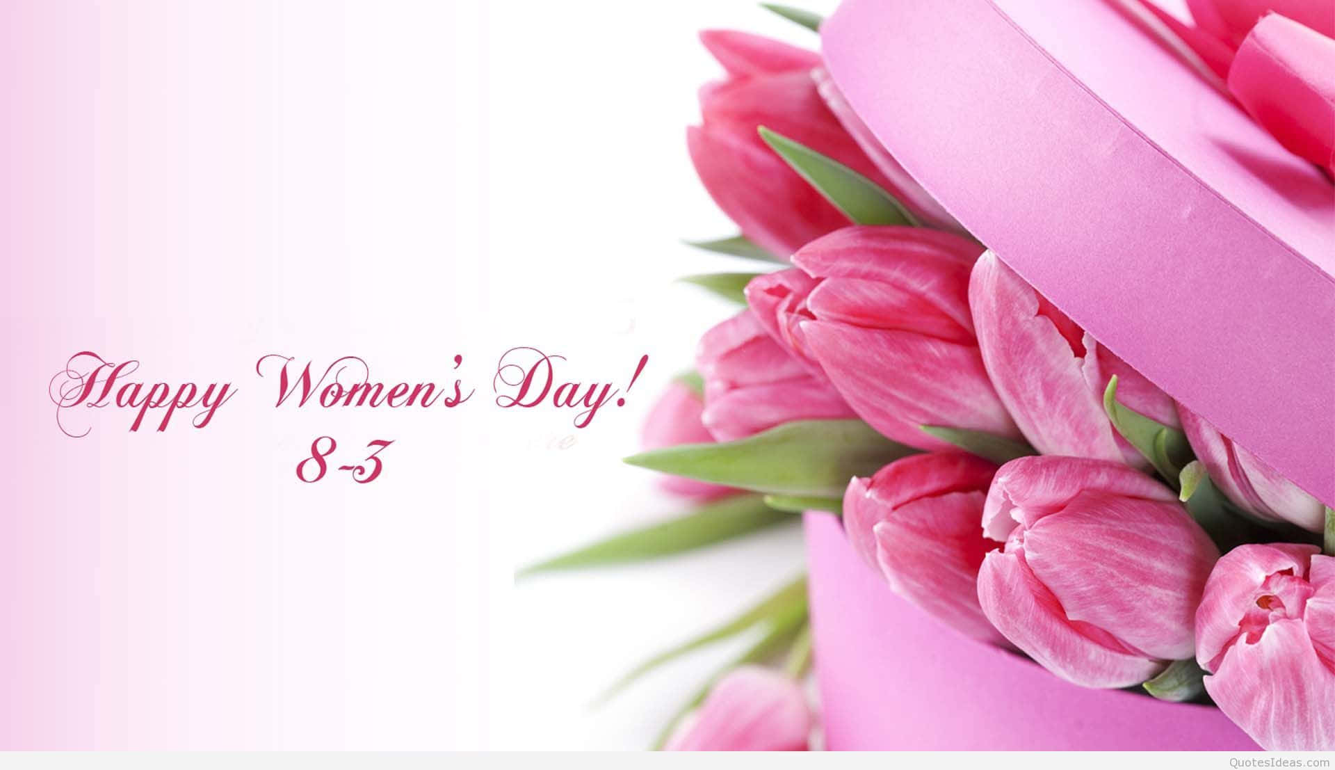 Sharing International Happy Womens Day Background