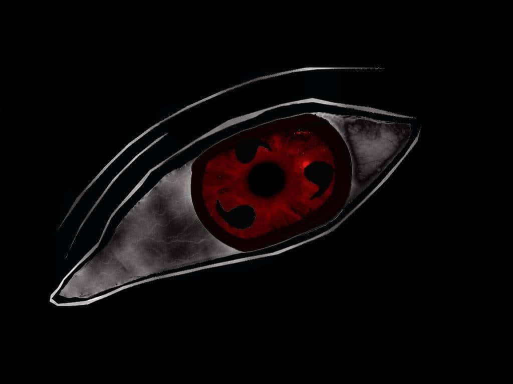 Sharingan Eye Artistic Representation Background
