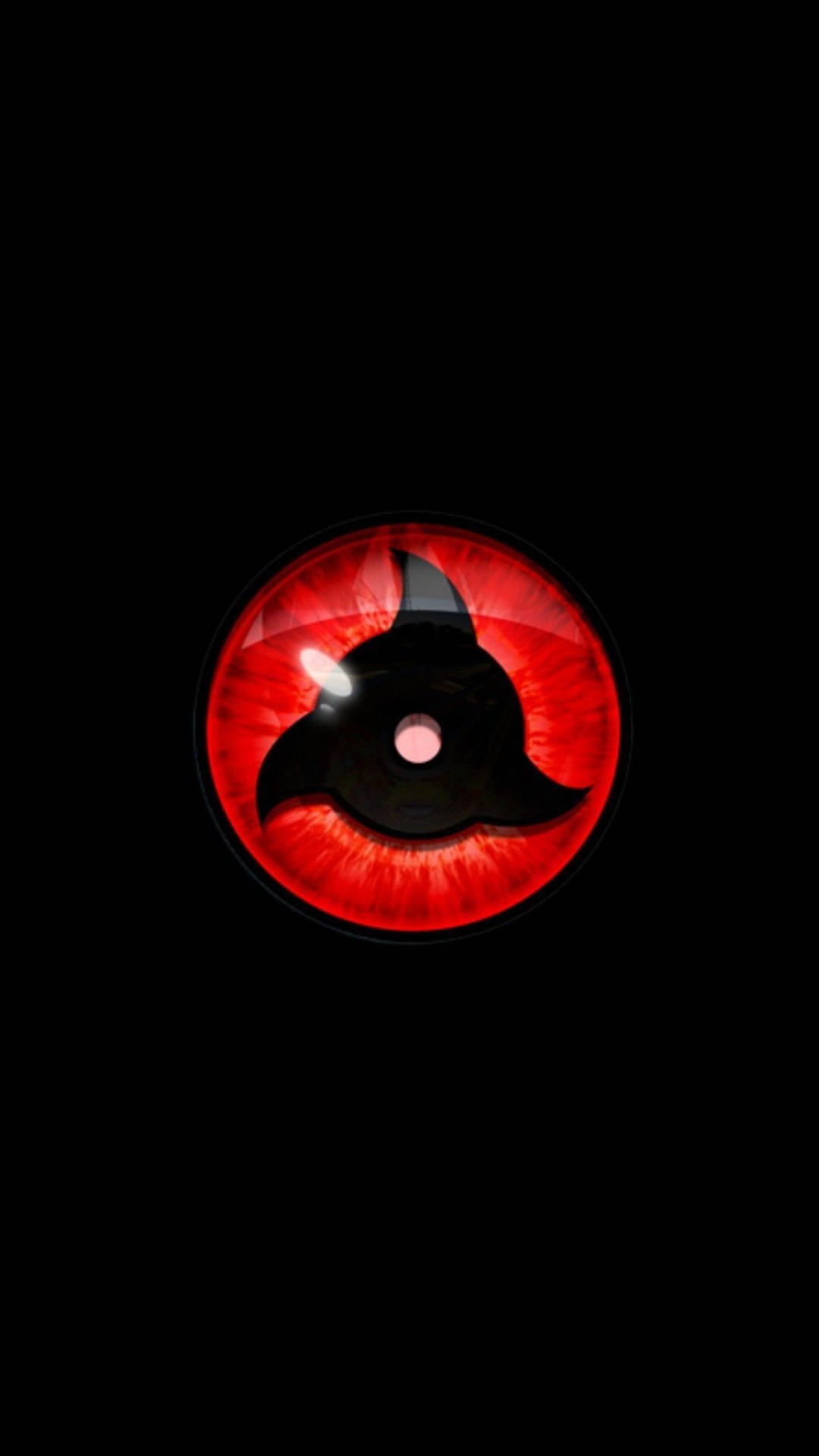 Sharingan Eye In Live Action Background