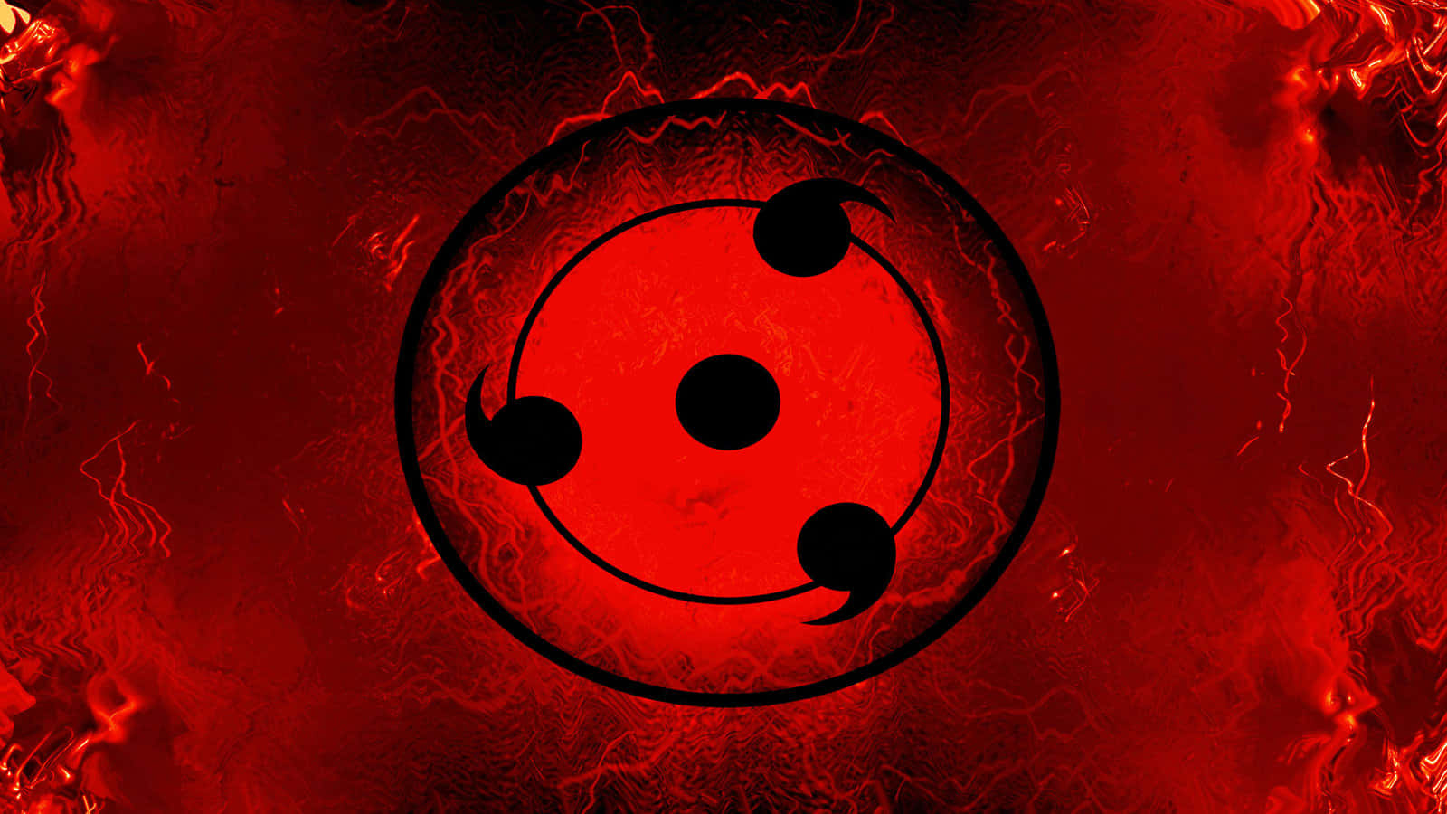 Sharingan Eye Red Background Background