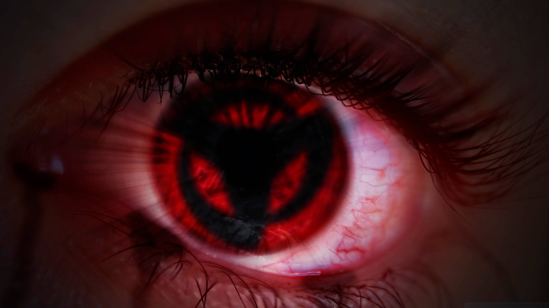 Sharingan Live With Red Eye
