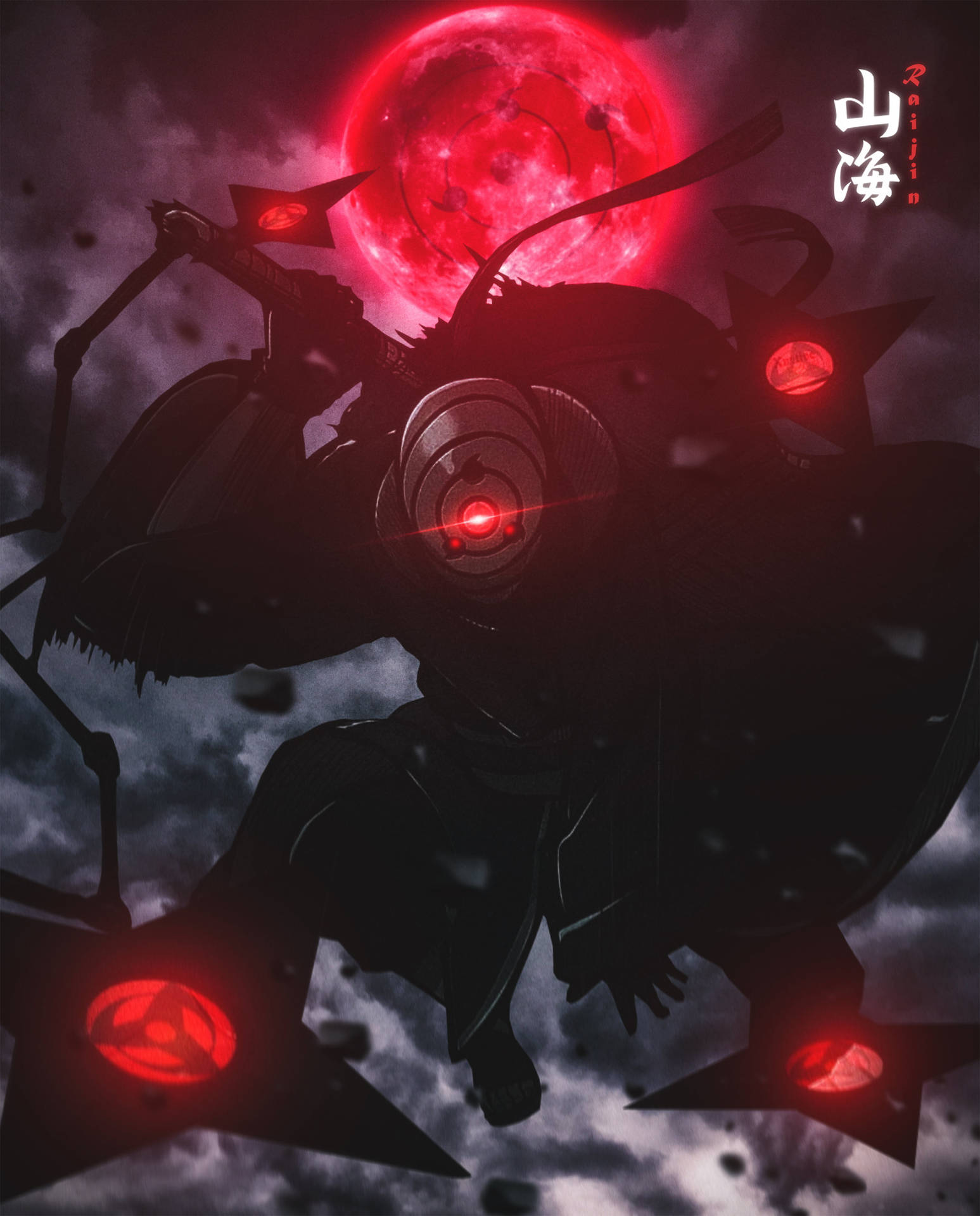 Sharingan Overload Obito Uchiha 4k Background