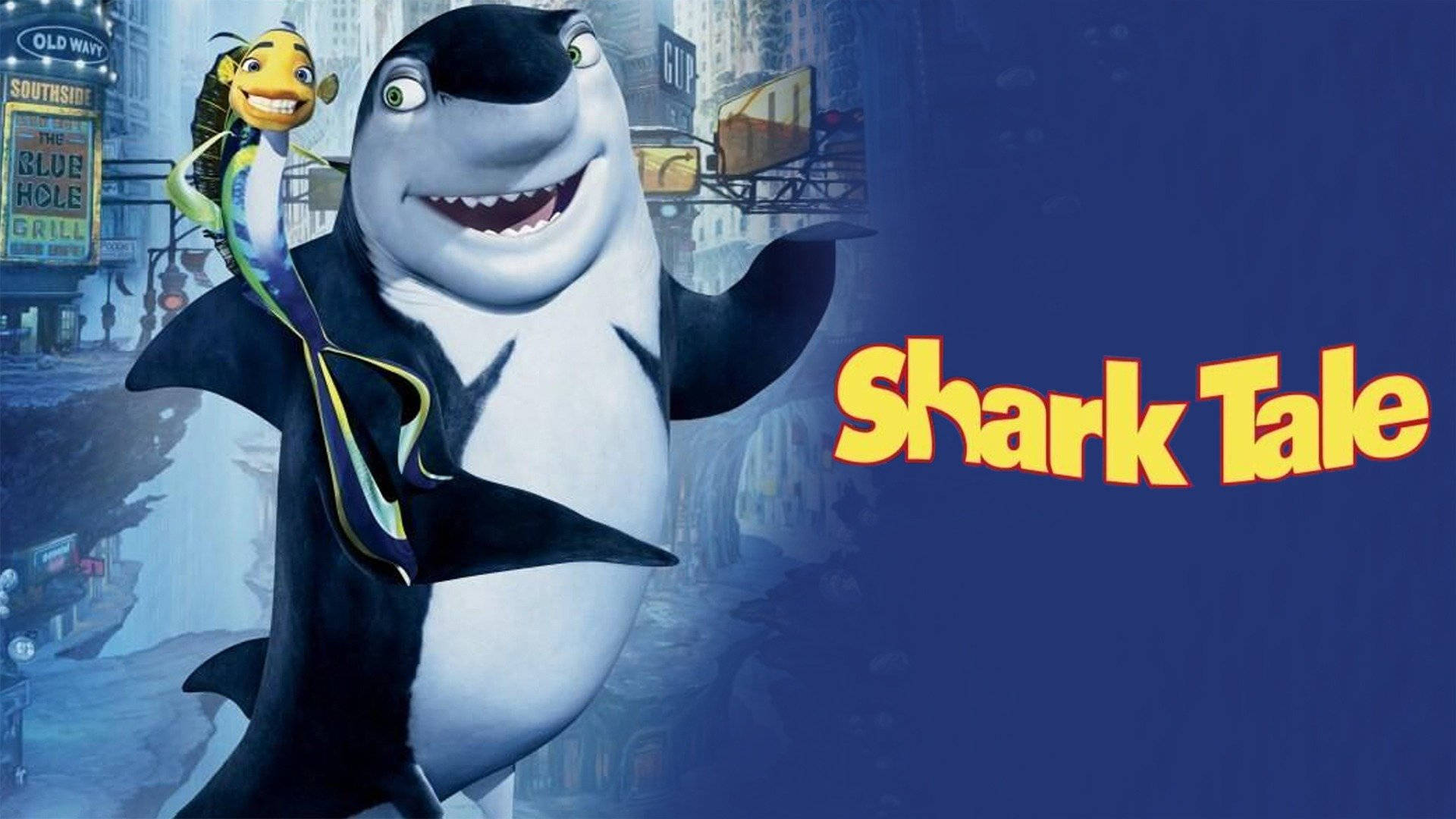 Shark Tale Awesome Poster