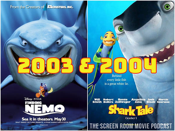 Shark Tale Finding Nemo Poster