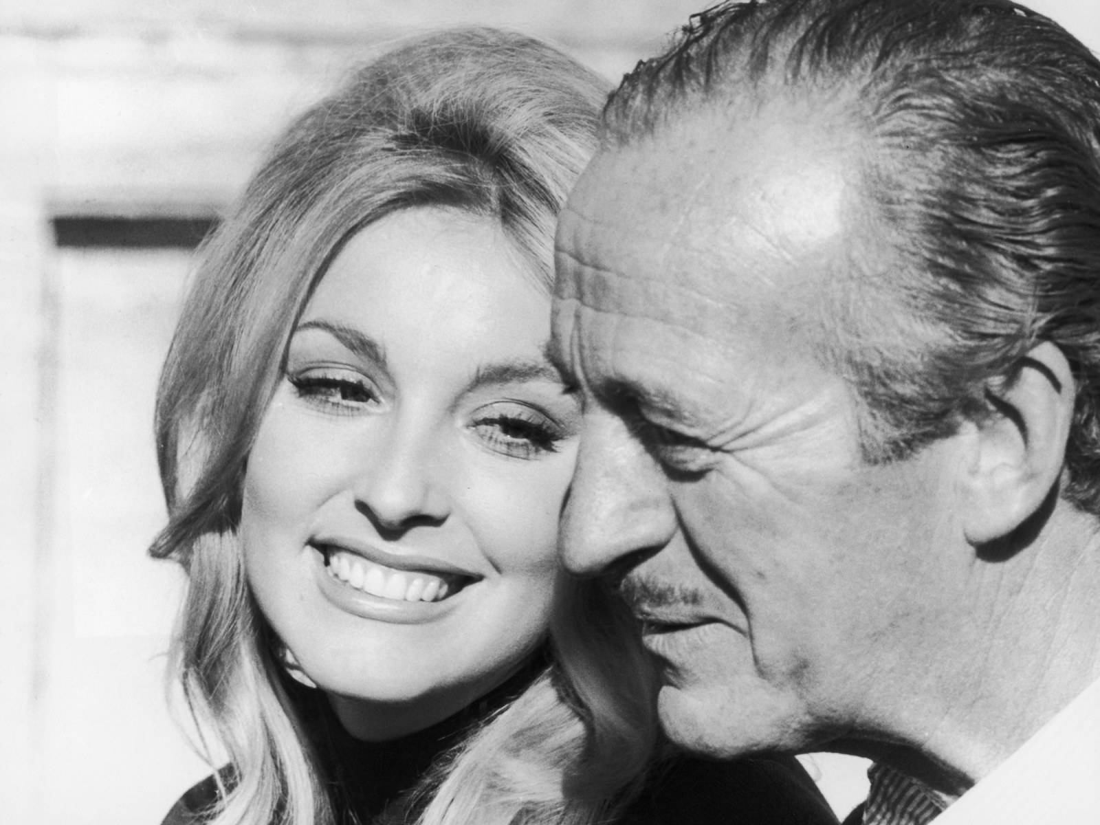 Sharon Tate And David Niven Background